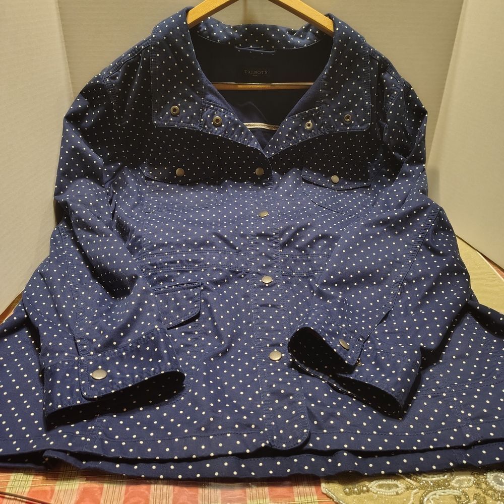 Blue Polka Dot Jacket